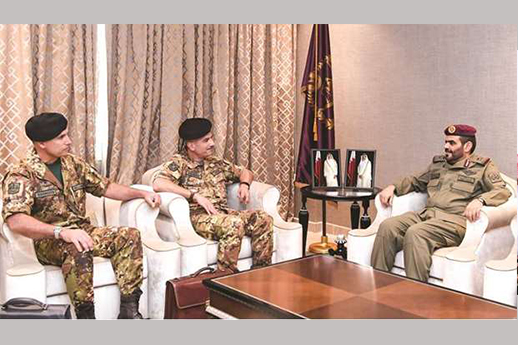 QATAR ITALY MILITARY TIES REVIEWED DIMDEX